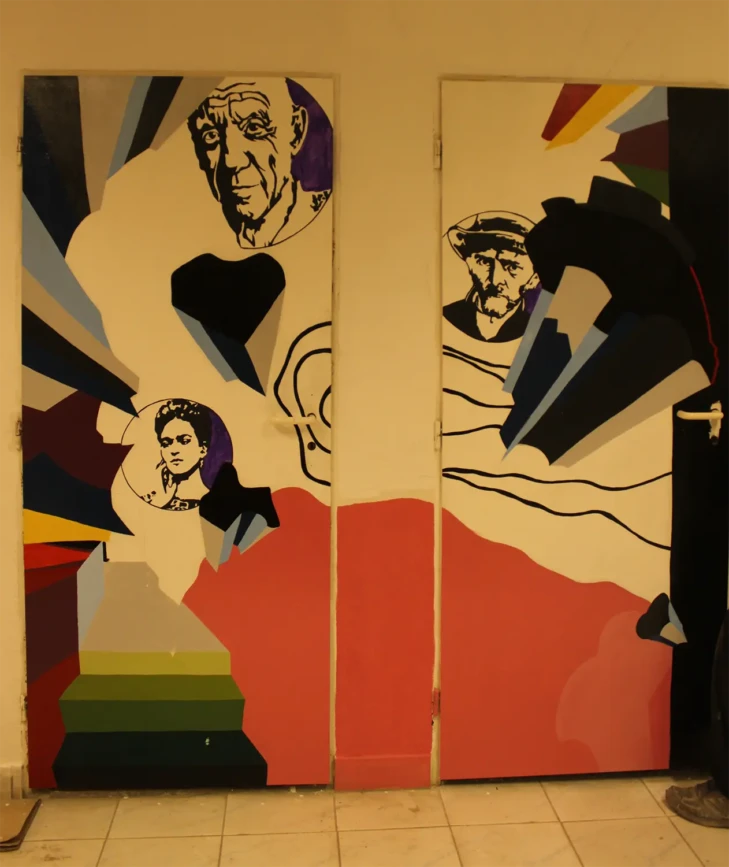 Malba na stenu ArtClub 5