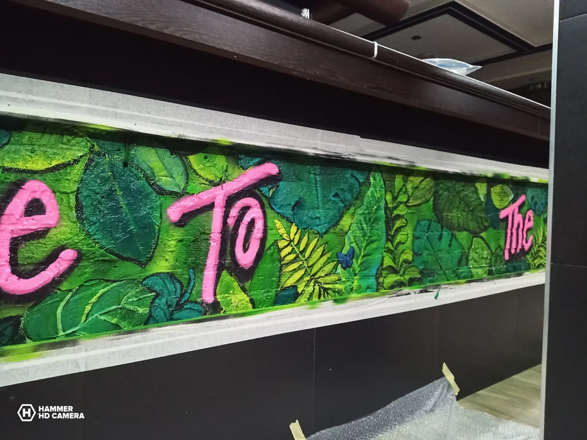 Malba na stenu Bar Jungle G 14