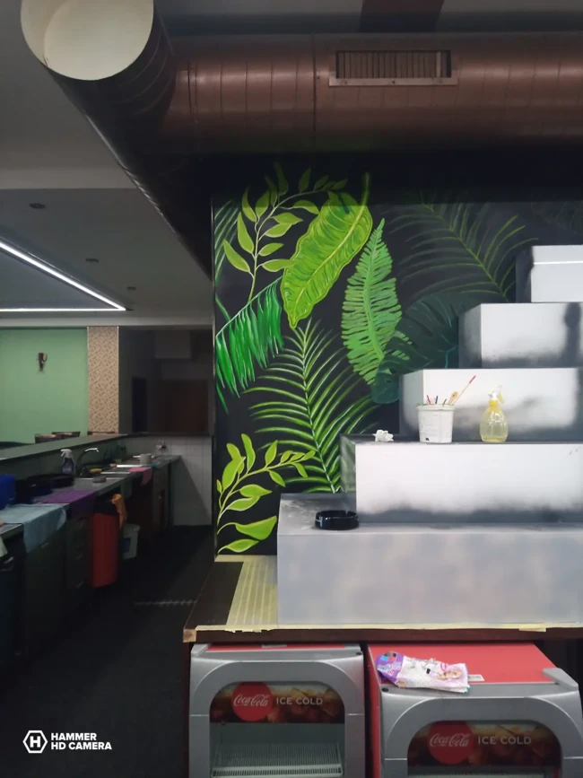 Malba na stenu Bar Jungle G 29