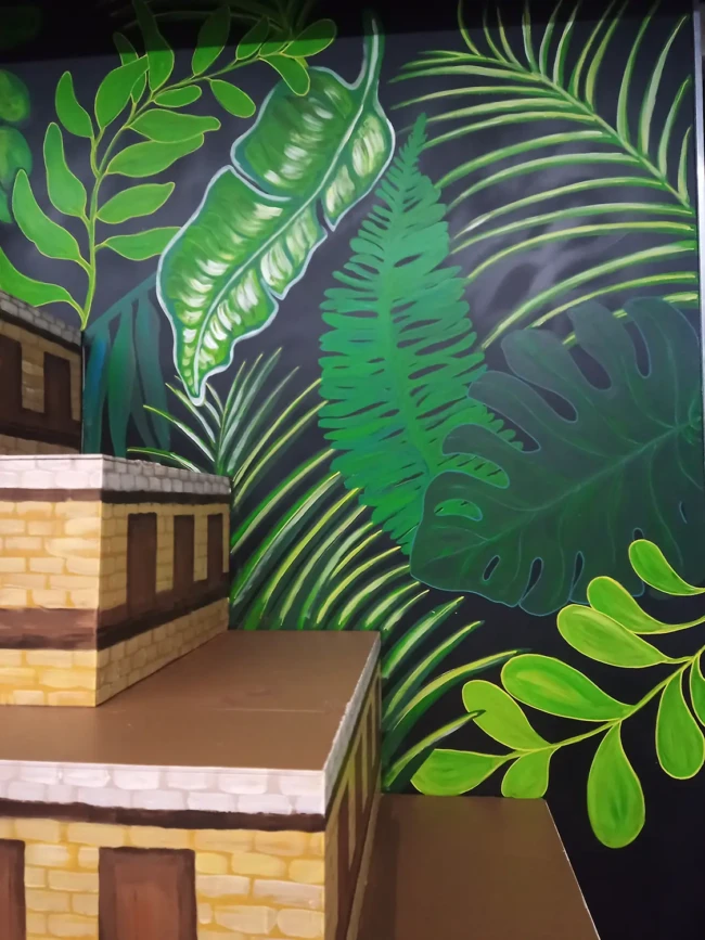 Malba na stenu Bar Jungle G 37
